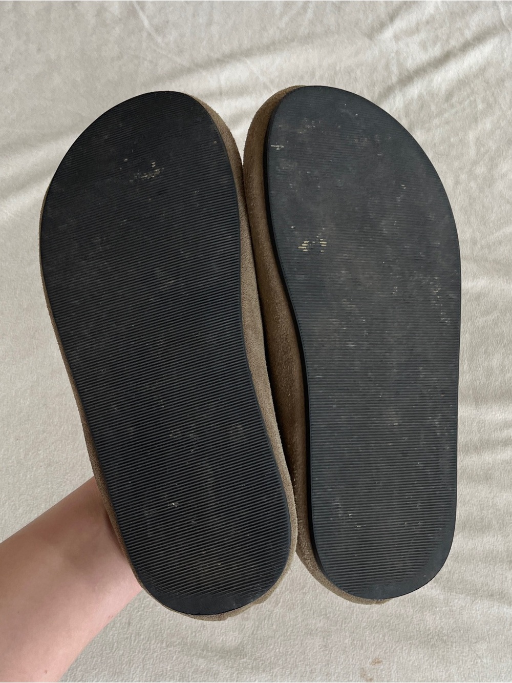 Call Blue The Row Suede Clogs Size 40 US 9 - Picture 6 of 8